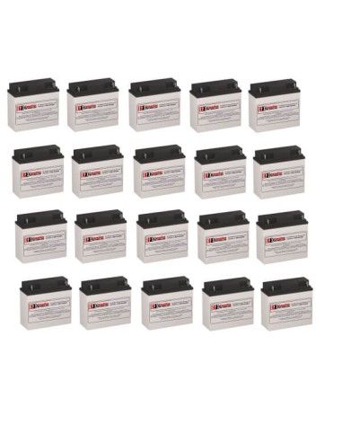 Batteries for Powerware Prestige 6000 Extended UPS, 20 x 12V, 18Ah - 216Wh
