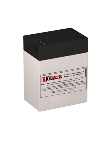 Battery for Intellipower La0975 UPS, 1 x 6V, 14Ah - 84Wh
