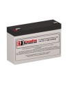 Battery For Hp M1701axl Pagewriter Ekg Ups, 1 X 6v, 7ah - 42wh