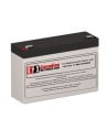 Battery For Hp Electro Cardiograf Ups, 1 X 6v, 7ah - 42wh
