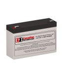 Battery for Hp 78333a Monitor UPS, 1 x 6V, 7Ah - 42Wh