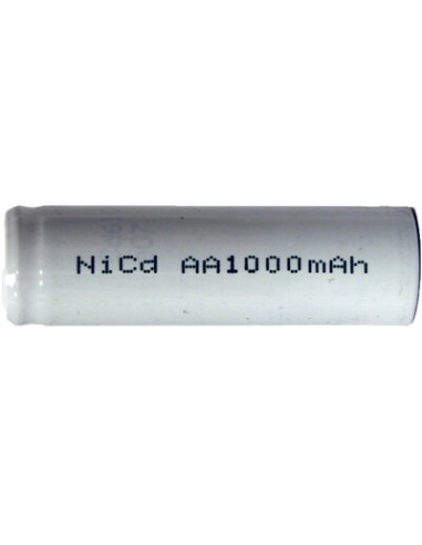 Generic AA Flat Top NiCd Rechargeable Battery - 1000 mAh
