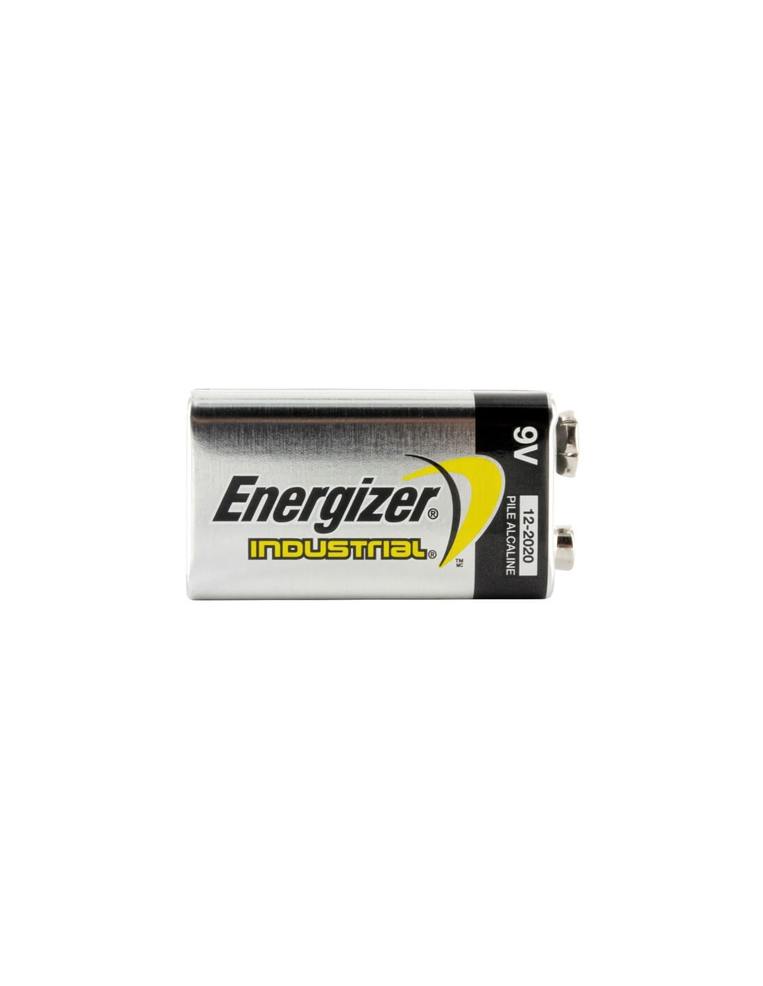 72pc Energizer INDUSTRIAL 9V Alkaline Battery EN22 Replaces 6LR61