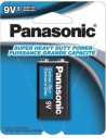 Panasonic 9 Volt Super Heavy Duty Retail Packed Battery - Non Rechargeable