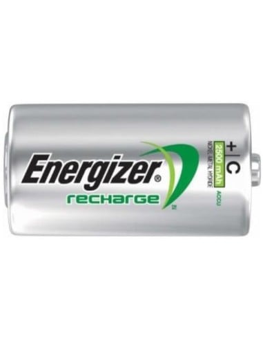 Energizer C Button Top (NH35-2500) NiMh Rechargeable Battery - 2500 mAh