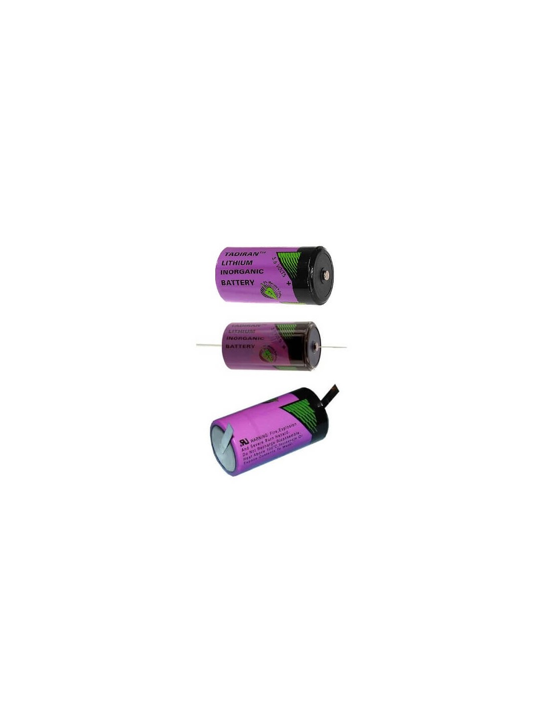 Tadiran TL-2200/S 3.6V C Size 7200Mah Lithium Battery replaces ER26500 & LS26500 3.6V - Non Rechargeable