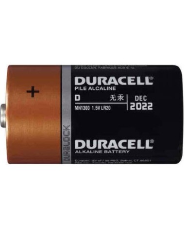 Duracell D Coppertop Alkaline Batteries model MN1300 - Non Rechargeable