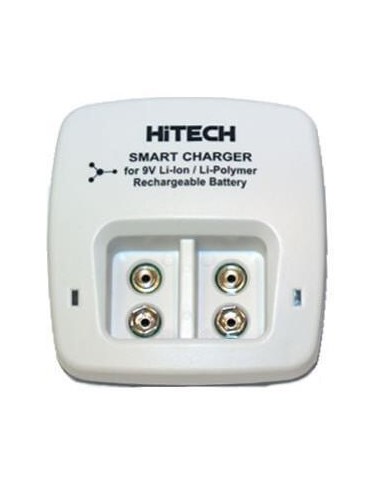 Hitech 2 Bank 9V Lithium Ion & Lithium Polymer smart battery charger