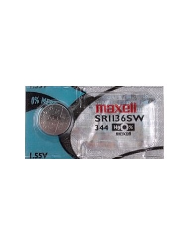 344 - SR1136SW Replacement Silver Oxide button Cell Battery