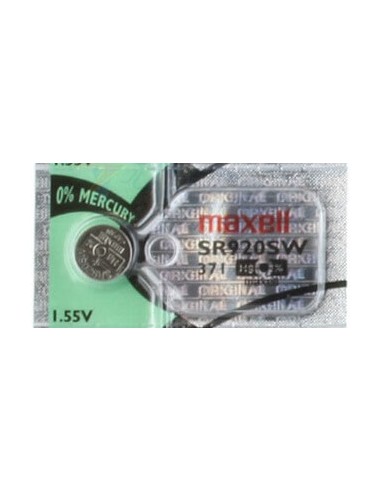 371 - SR920SW 1.55 Volt Silver Oxide Battery Replacement