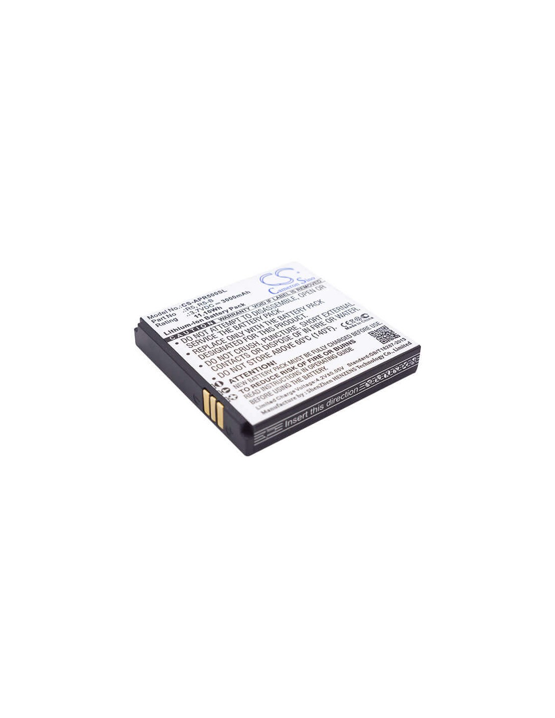 Battery for Archos 45 Platinum 3.7V, 1400mAh - 2.52Wh