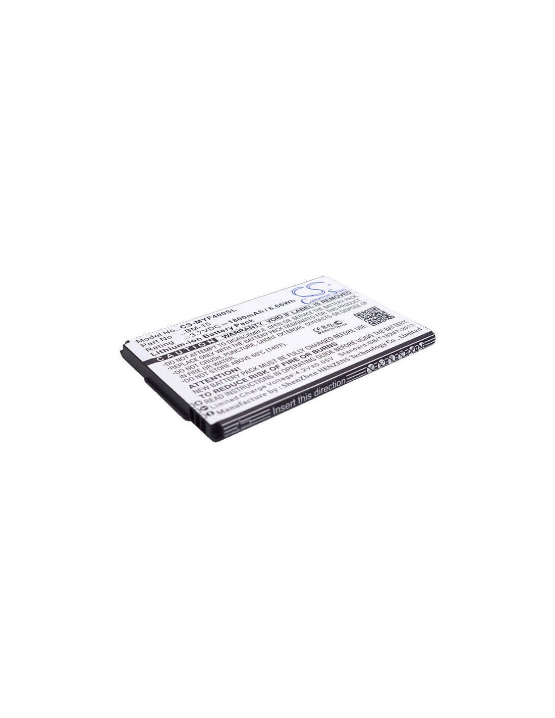 Battery for Myphone Fun4 3.7V, 1800mAh - 6.66Wh