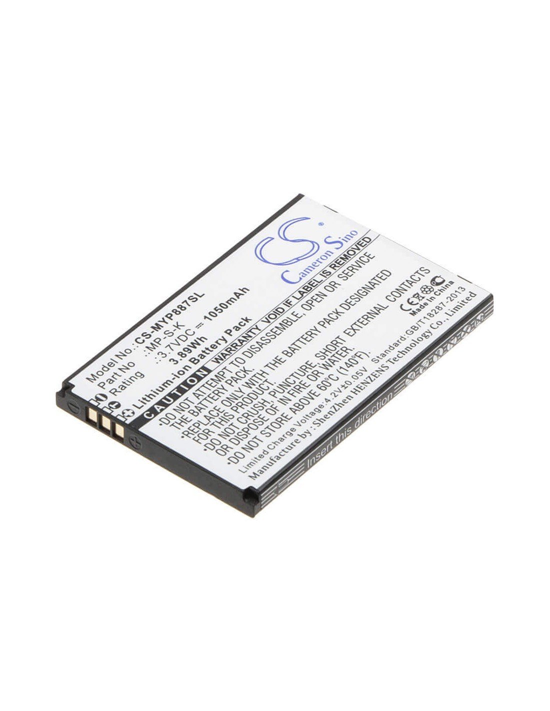 Battery for Myphone 8870 3.7V, 1050mAh - 8.74Wh