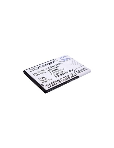 Battery for Samsung Galaxy J1 6, Sm-j120f/ds, Galaxy J1 6 Duos 4g Lte 3.85V, 2000mAh - 8.88Wh