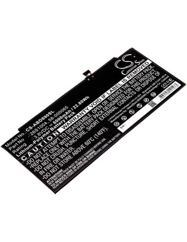 Battery for Amazon Kindle Fire Hdx 8.9, Gu045rw, Kindle Fire Hdx 8.9 3rd 3.8V, 6000mAh - 22.80Wh