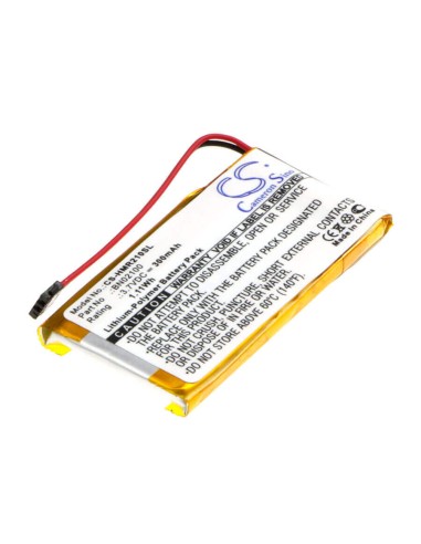 Battery for Htc Mini Bl R120 Bluetooth Media Handset 3.7V, 300mAh - 1.11Wh