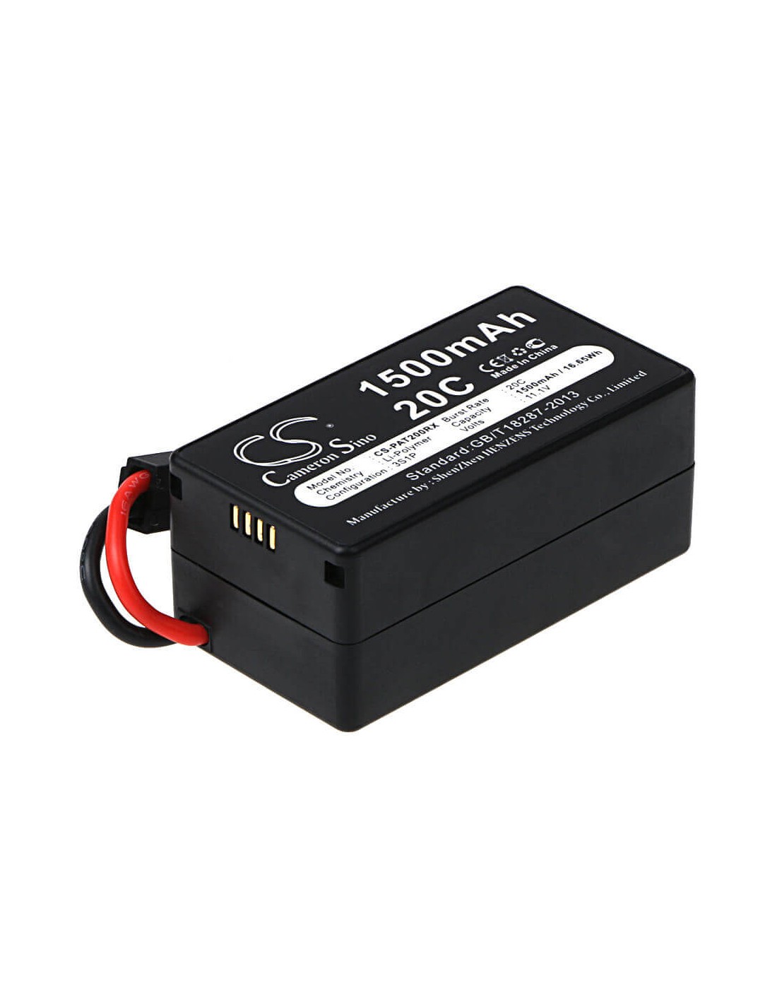 Battery for PARROT, AR.Drone 1.0, AR.Drone 2.0, AR.Drone 2.0 HD 11.1V, 1500mAh - 16.65Wh