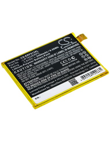 Battery for Sony Ericsson, F8131, F8132, Xperia X Performance 3.8V, 2600mAh - 9.88Wh