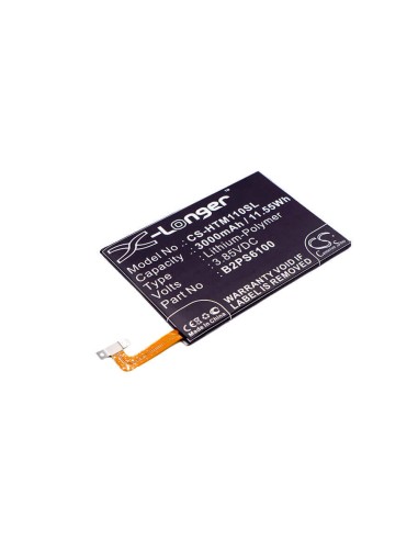 Battery for Htc, 10 4g Lte, 10 Lifestyle, Htc6545lvw 3.85V, 3000mAh - 11.55Wh