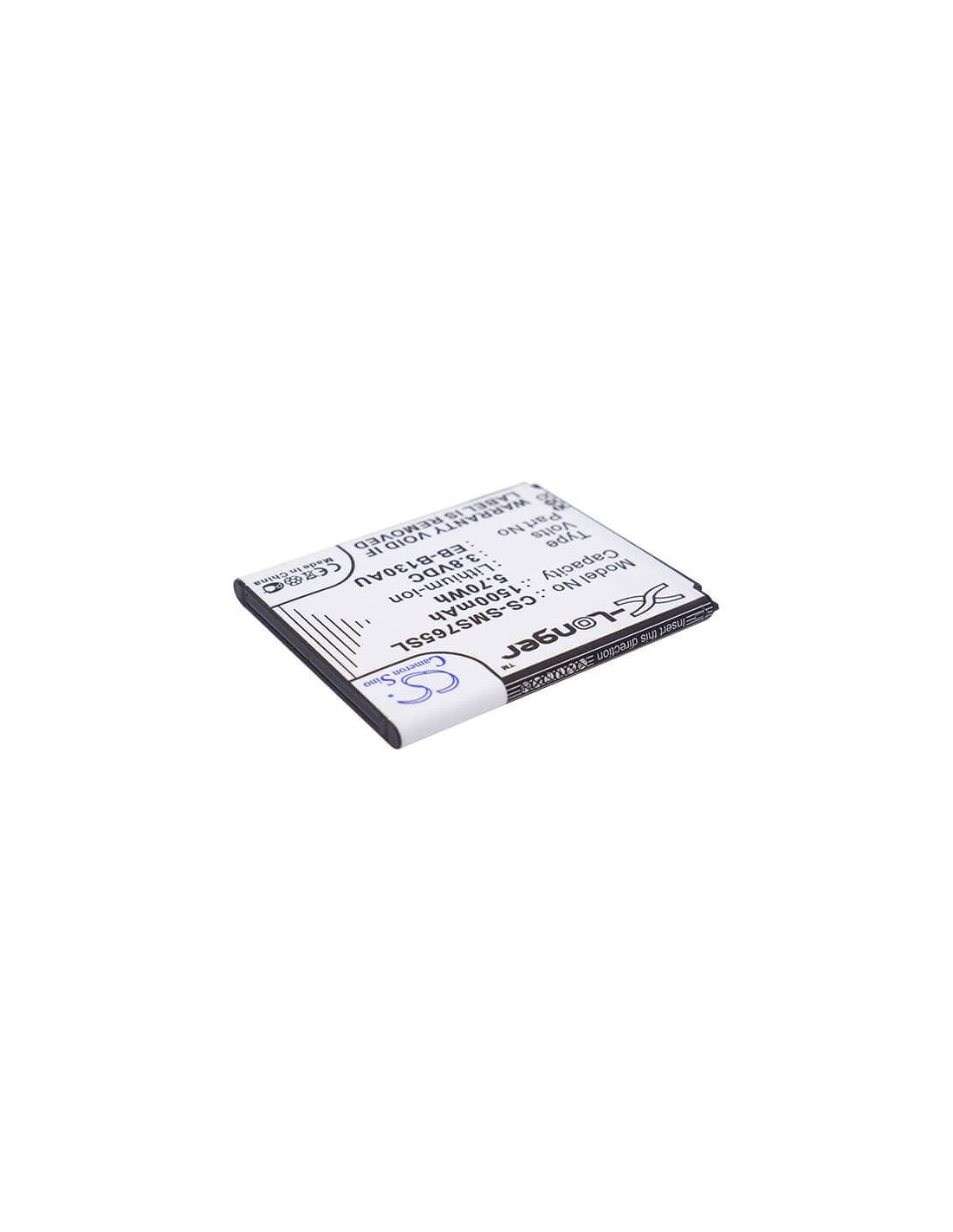 Battery for Samsung, Greatcall Touch 3 3.8V, 1500mAh - 5.70Wh
