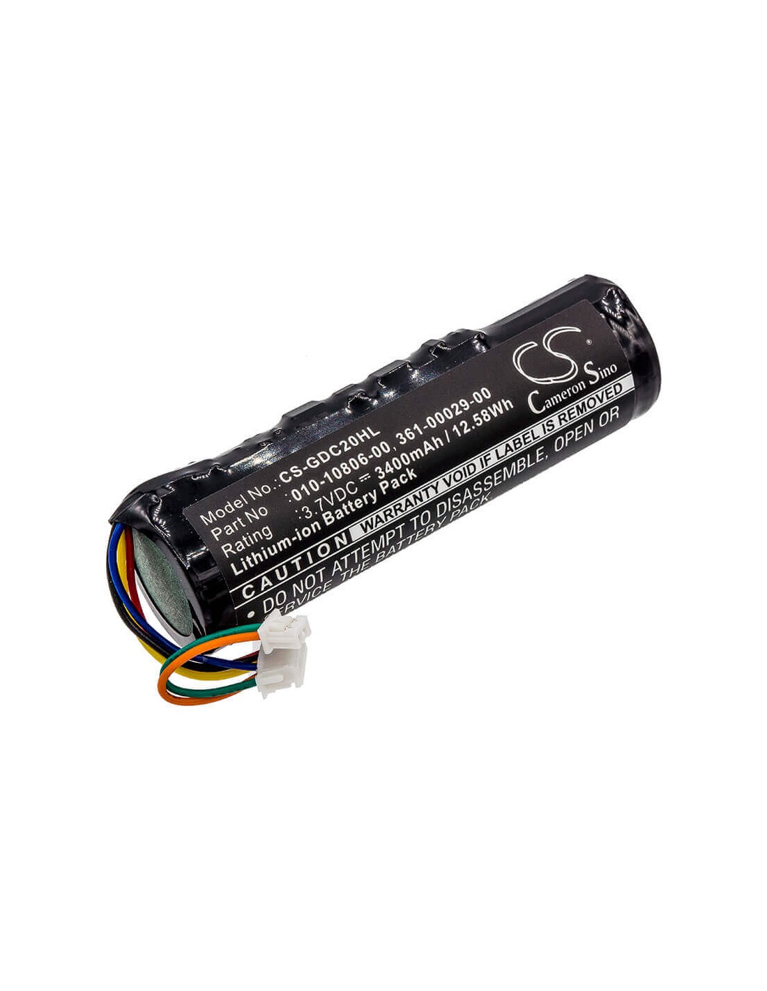 Battery for Garmin, Astro System Dc20, Dc20, Dc30, Dc40 3.7V, 3400mAh - 12.58Wh