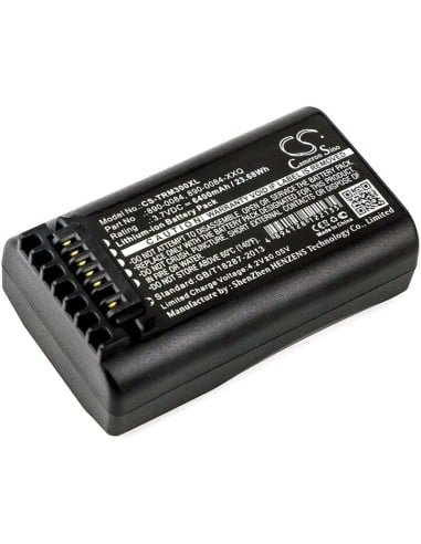 Battery for Nikon, Nivo C Total Station, Nivo M Total Station 3.7V, 6400mAh - 23.68Wh