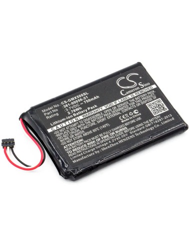 Battery for Garmin, 010-01531-00, Driveluxe 50 Lmthd 3.7V, 750mAh - 2.78Wh