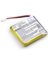 Battery For Coyote, Plus, S 3.7v, 1100mah - 4.07wh