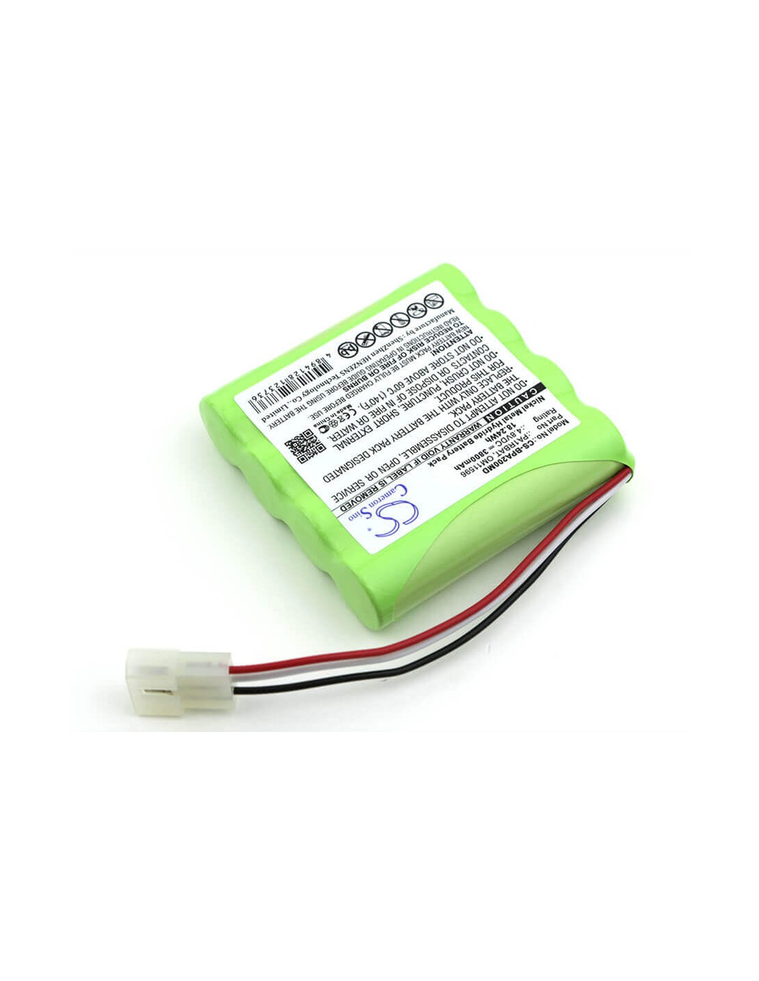Battery for Bullard, Pa20 Air Purifying System 4.8V, 3800mAh - 18.24Wh