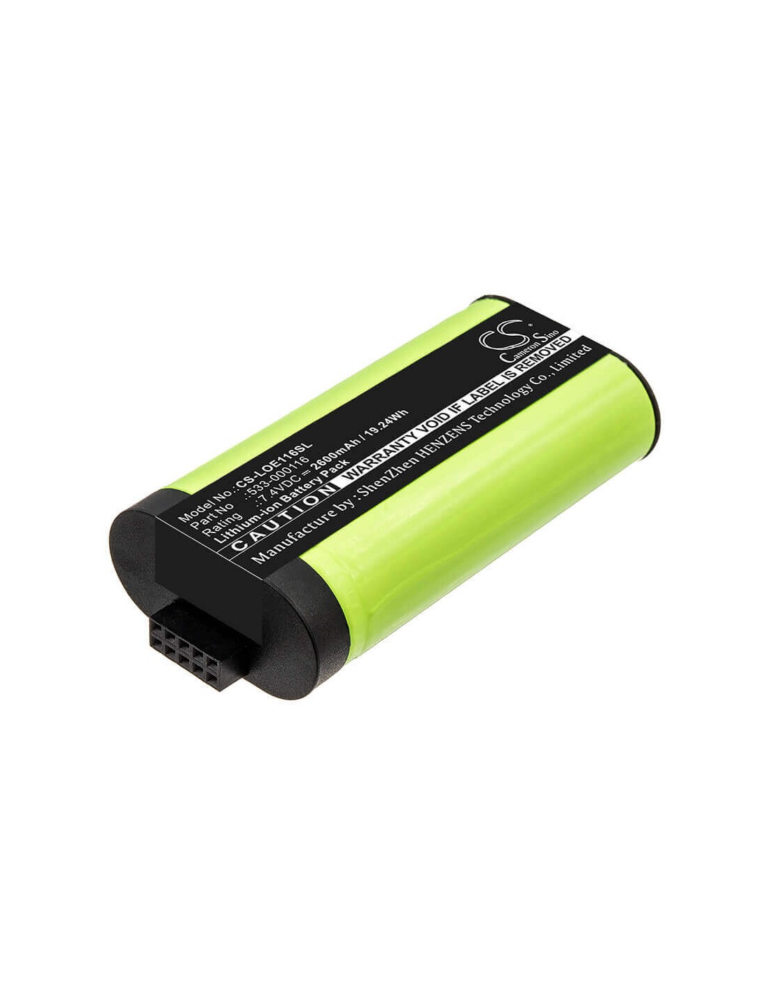 Battery for Logitech, S-00147, Ue Megaboom 7.4V, 2600mAh - 19.24Wh