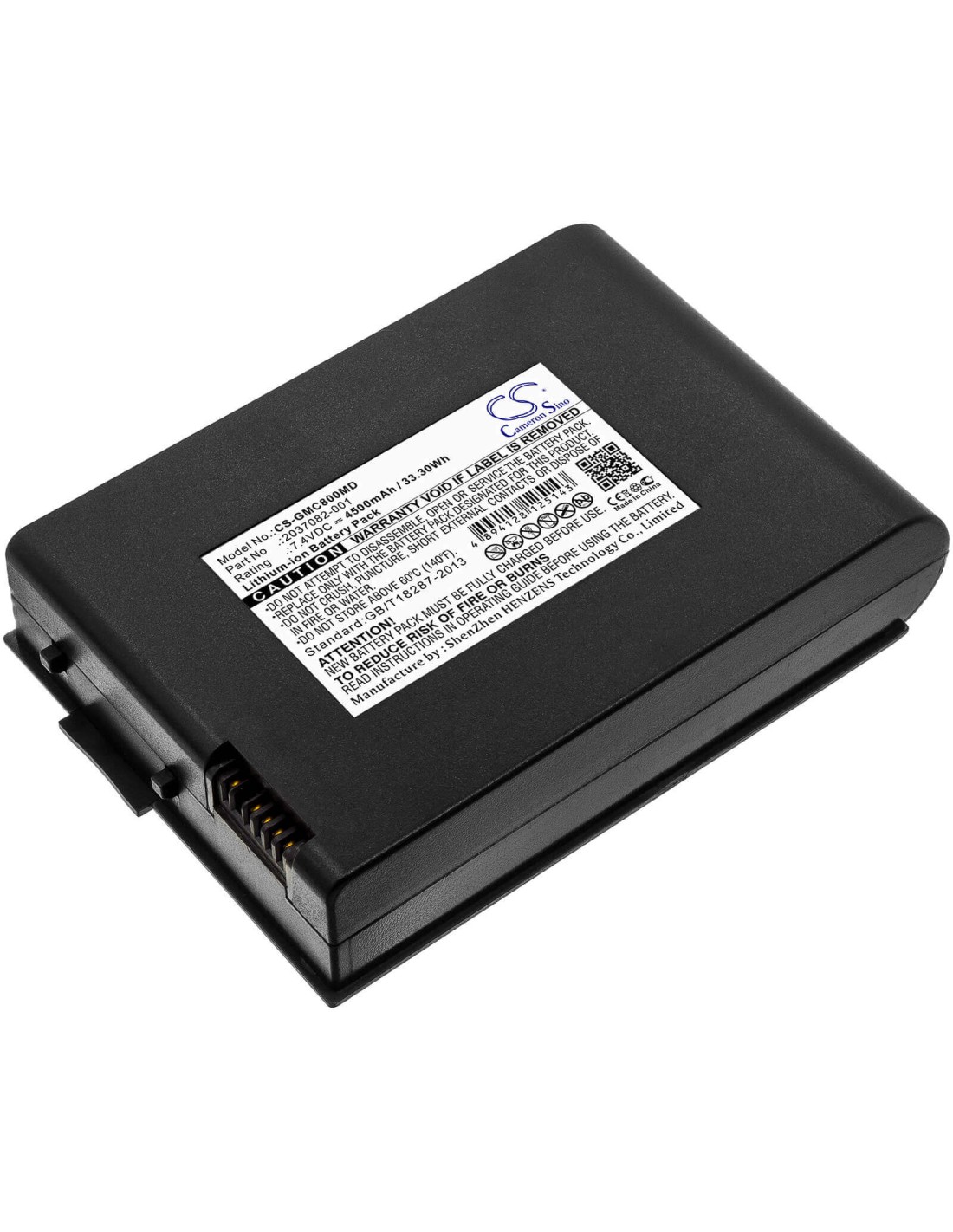 Battery for Ge, Mac 800, Mac800 7.4V, 4500mAh - 33.30Wh