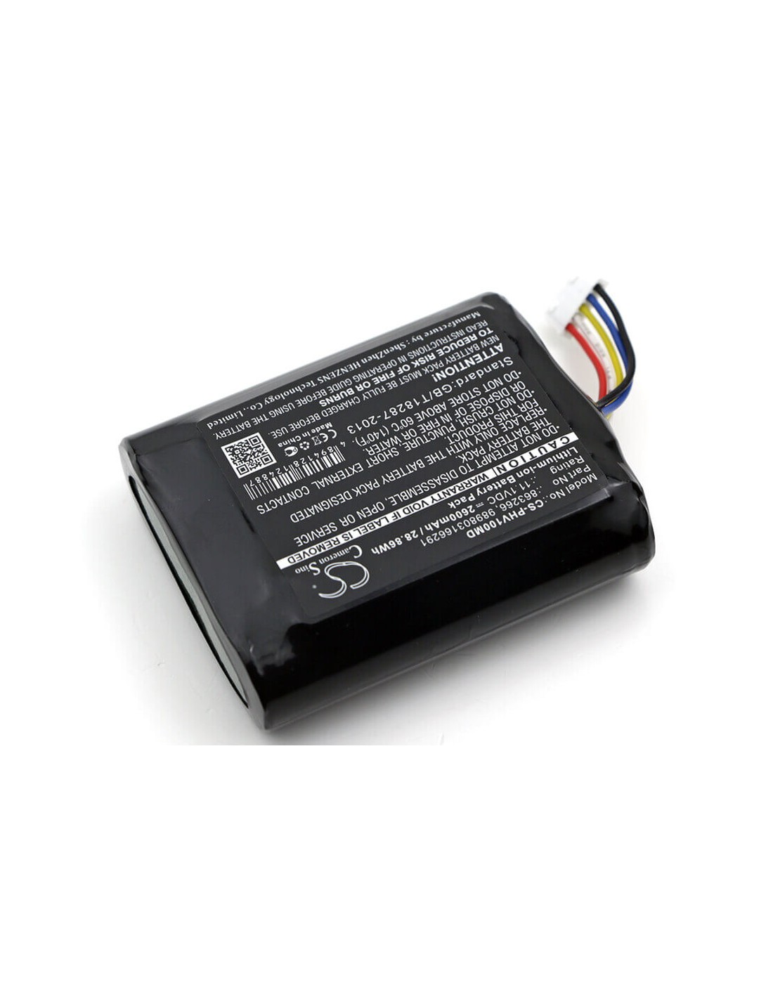Battery for Philips, Moniteur Portable Suresigns Vms, Monitor Vs1 11.1V, 2600mAh - 28.86Wh