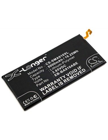 Battery for Samsung, Galaxy A9 Pro 2016, Galaxy A9 Pro 2016 Duos Td-lte, 3.85V, 5000mAh - 19.25Wh