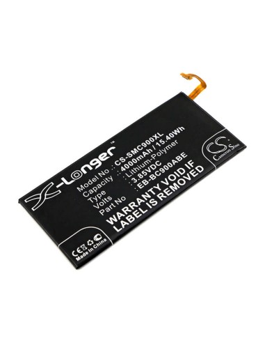 Battery for Samsung, Galaxy C9 Pro, Galaxy C9 Pro Duos, Galaxy C9 Pro Duos 3.85V, 4000mAh - 15.40Wh