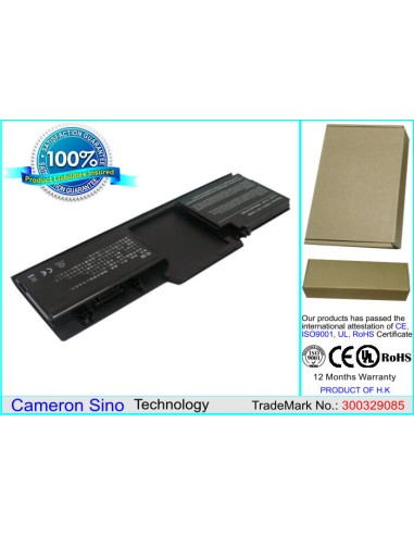 Battery for Dell, Latitude Xt Tablet Pc 14.8V, 1800mAh - 26.64Wh