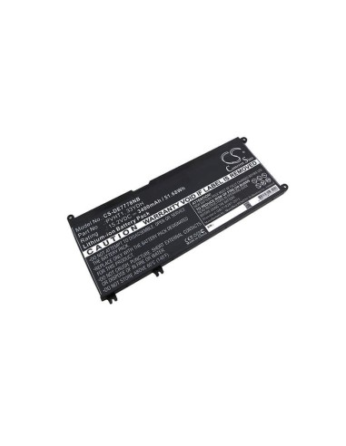 Battery for Dell, Dncwscb6106b, I7778-0026gry, Inspiron 17 7000 15.2V, 3400mAh - 51.68Wh
