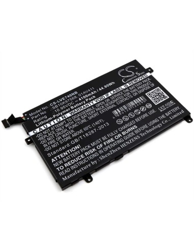 Battery for Lenovo, Thinkpad E470, Thinkpad E470c 10.95V, 4100mAh - 44.90Wh
