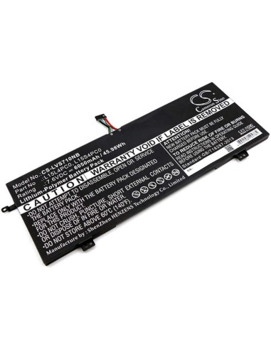 Battery for Lenovo, Ideapad 710s 7.6V, 6050mAh - 45.98Wh