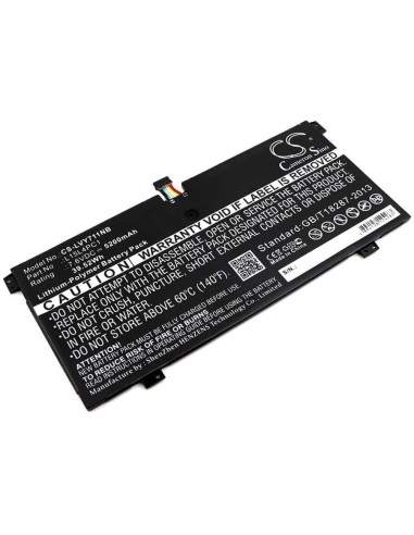 Battery for Lenovo, Yoga 710, Yoga 710-11isk 7.6V, 5200mAh - 39.52Wh