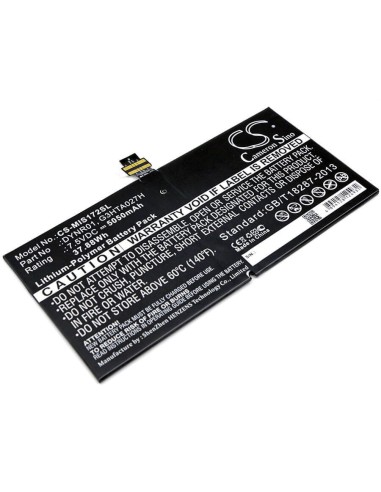 Battery for Microsoft, 1724, Surface 4, Surface Pro 4 7.5V, 5050mAh - 37.88Wh