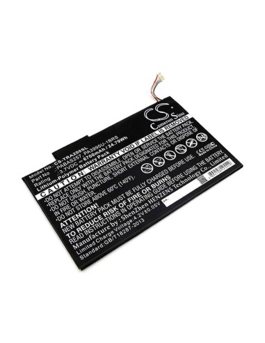 Battery for Toshiba, Excite At200, Excite At200-101, Excite At205 3.7V, 6700mAh - 24.79Wh