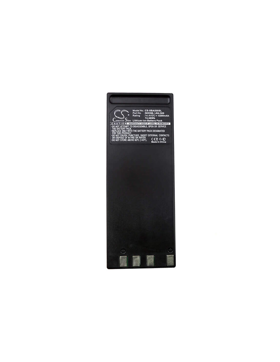 Battery for Sennheiser, Lsp 500 Pro 14.4V, 5200mAh - 74.88Wh