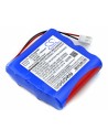 Battery for Biocare, Ecg-6010, Ecg-6020 14.8V, 3400mAh - 50.32Wh