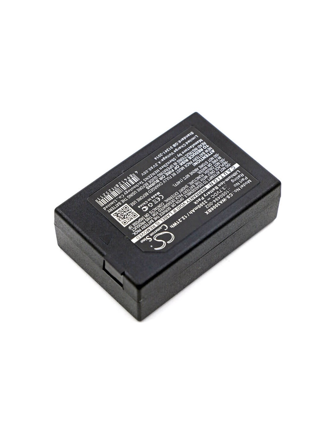 Battery for Motorola, 3 Model C, 3 Model S, Workabout Pro 4, Workabout Pro G 3.7V, 3300mAh - 12.21Wh