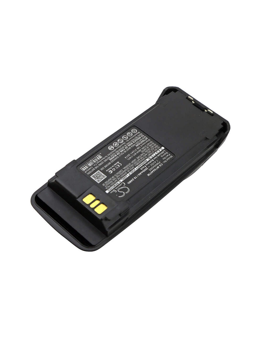 Battery for Motorola Mototrbo Dr3000, Mototrbo Dp3400 7.5V, 2600mAh - 19.50Wh