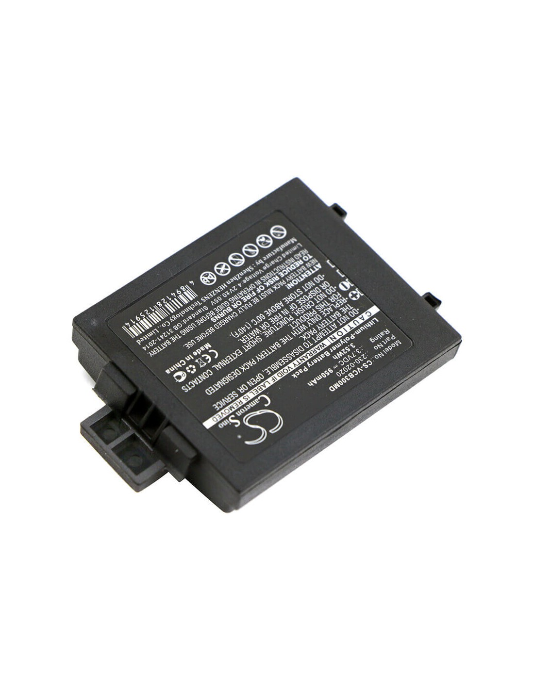 Battery for Vocera, B3000e, B3000n, Communications Badge B3000 3.7V, 950mAh - 3.52Wh