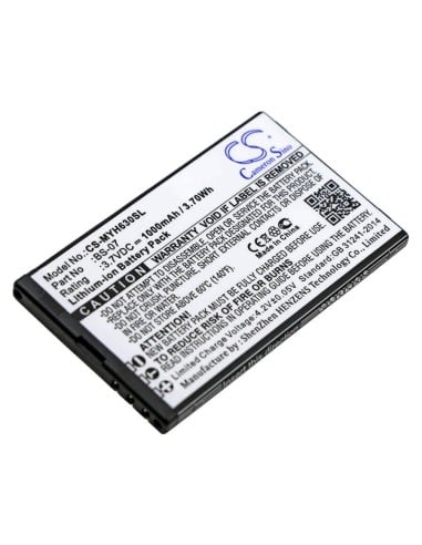 Battery for Myphone, 6300 3.7V, 1000mAh - 3.70Wh