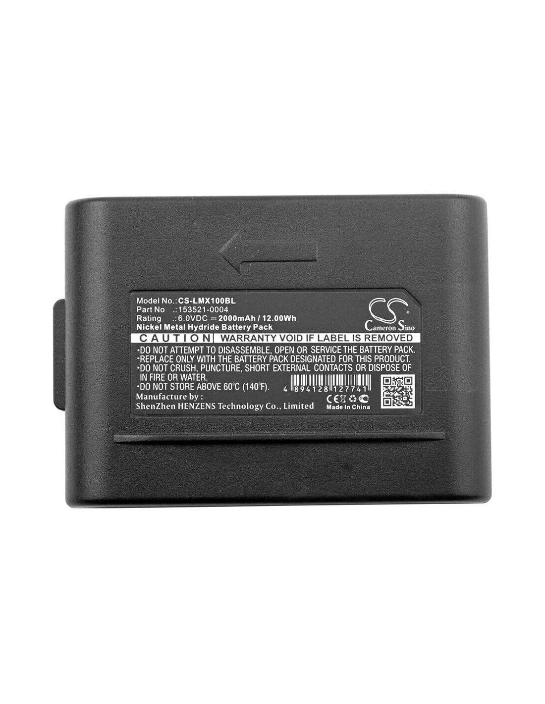 Battery for Lxe, Mx1 6V, 2000mAh - 12.00Wh