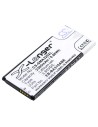 Battery for Samsung, Galaxy A3 2016, Galaxy A3 2016 Duos Lte 3.85V, 2300mAh - 8.86Wh