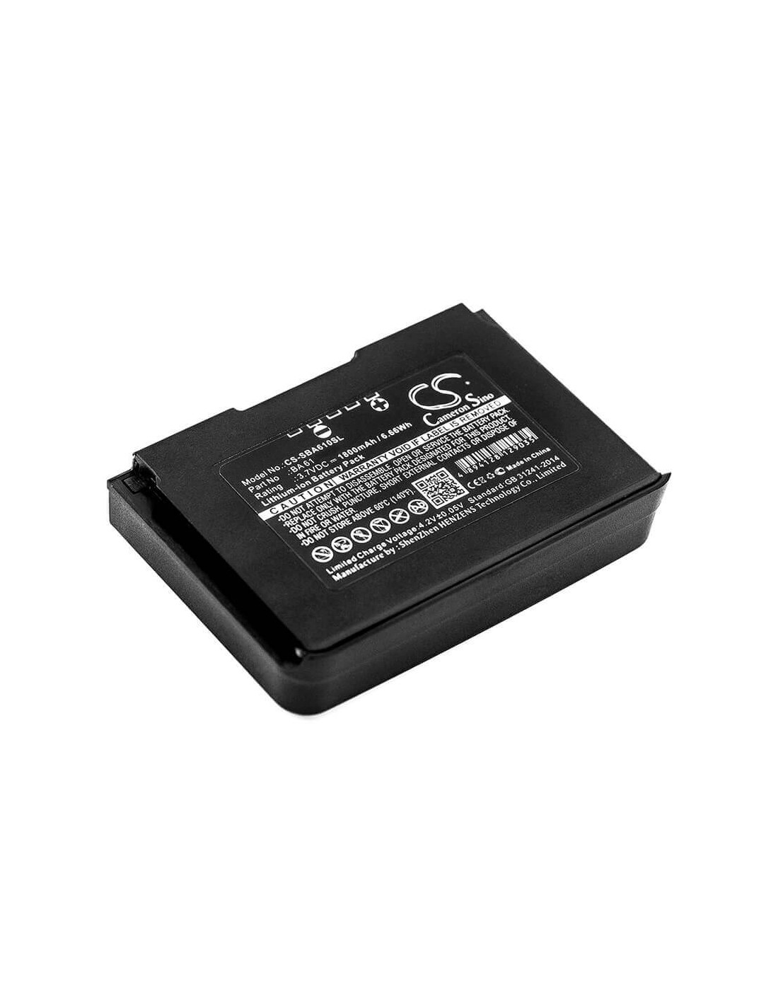 Battery for Sennheiser, Evolution Wireless Sk D1, Sk9000 3.7V, 1800mAh - 6.66Wh